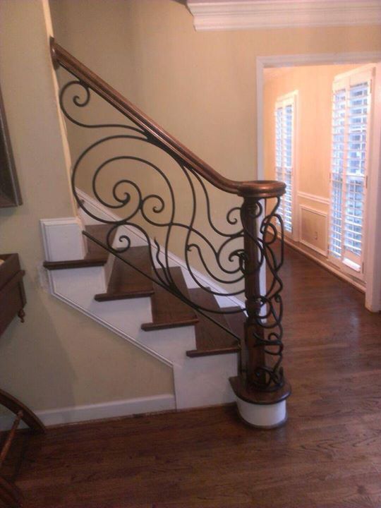 Custom Interior Railings Womack Iron